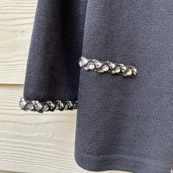 St. John black suit with blazer size 4 and skirt size 6 - Picture 6 of 14